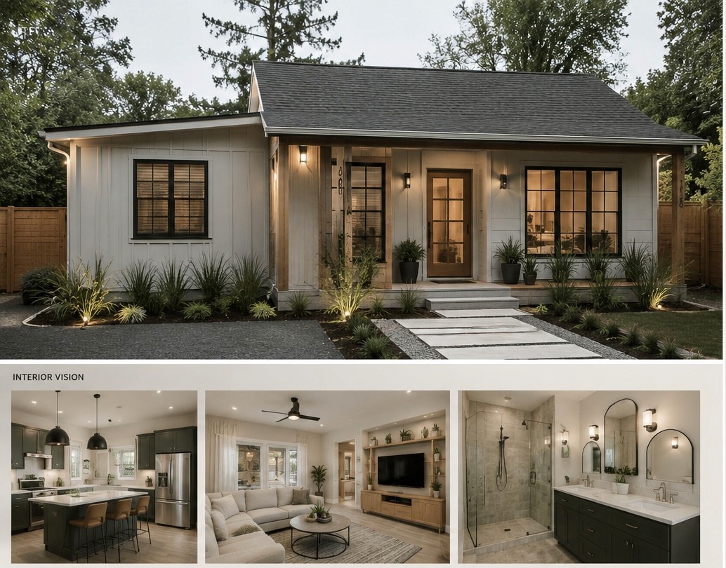 721 Roper Street residential renovation and addition by Vanguard Build Group in San Antonio, Texas.
