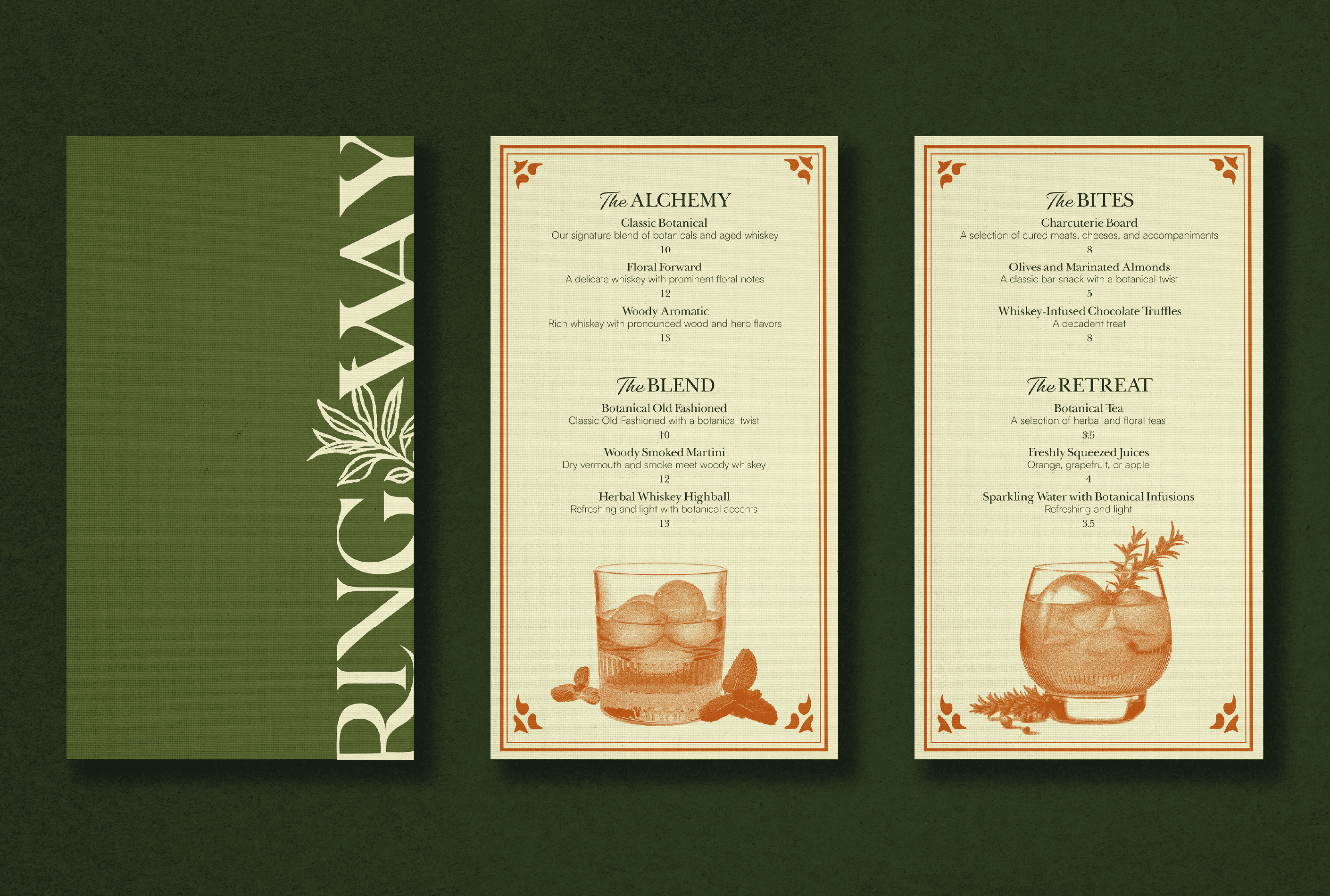 The Ringway Menu