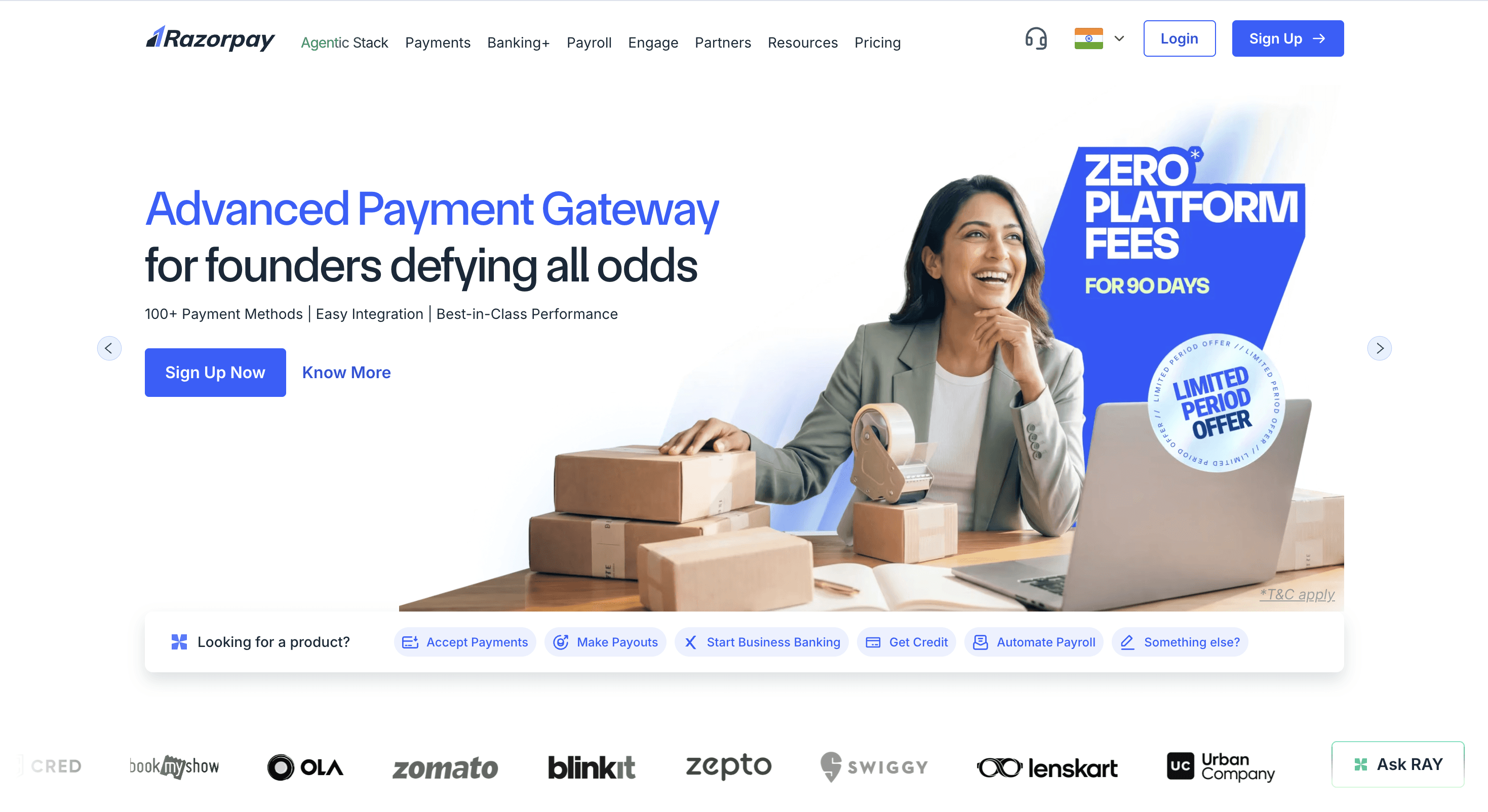 Razorpay  - Best Payment Gateway for Freelancers