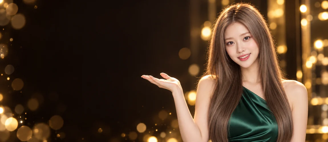 수원인계동 가라오케와 하이퍼블릭 현장 이야기를 소개하는 초록색 의상의 상무원희 브랜드 캐릭터