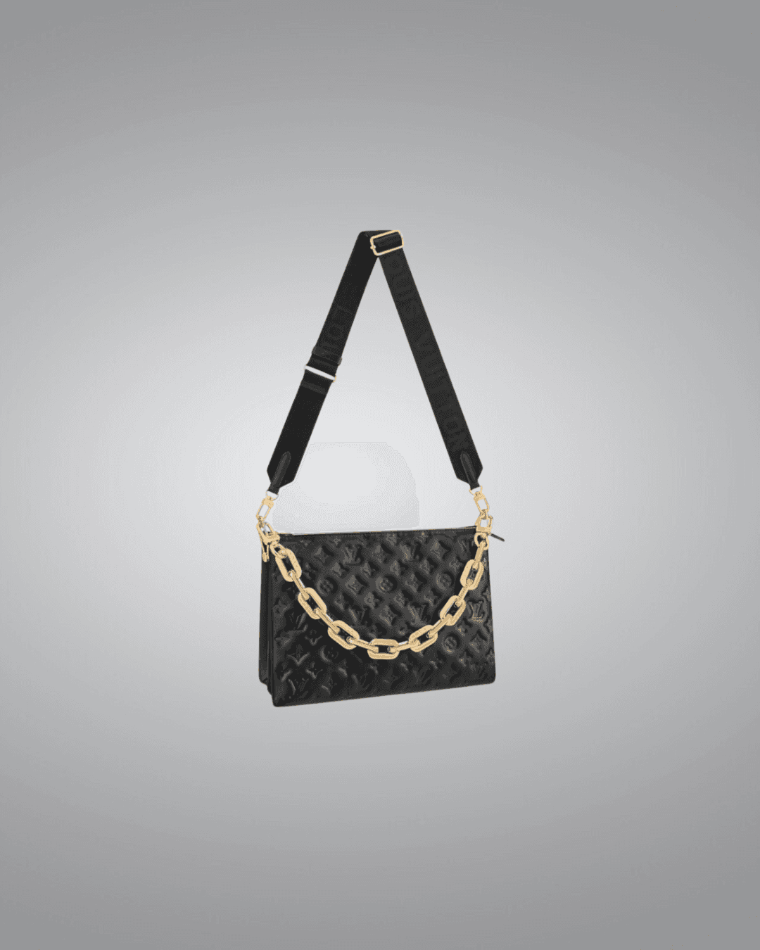 LV Coussin MM Bag in Monogram-Embossed