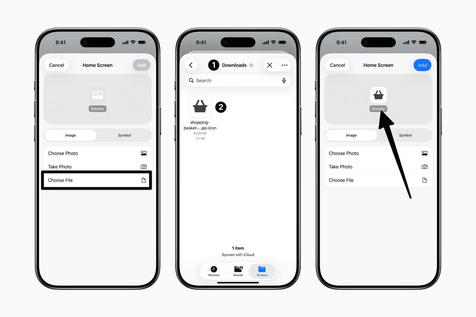 Uploading an image file for Apple Shortcut