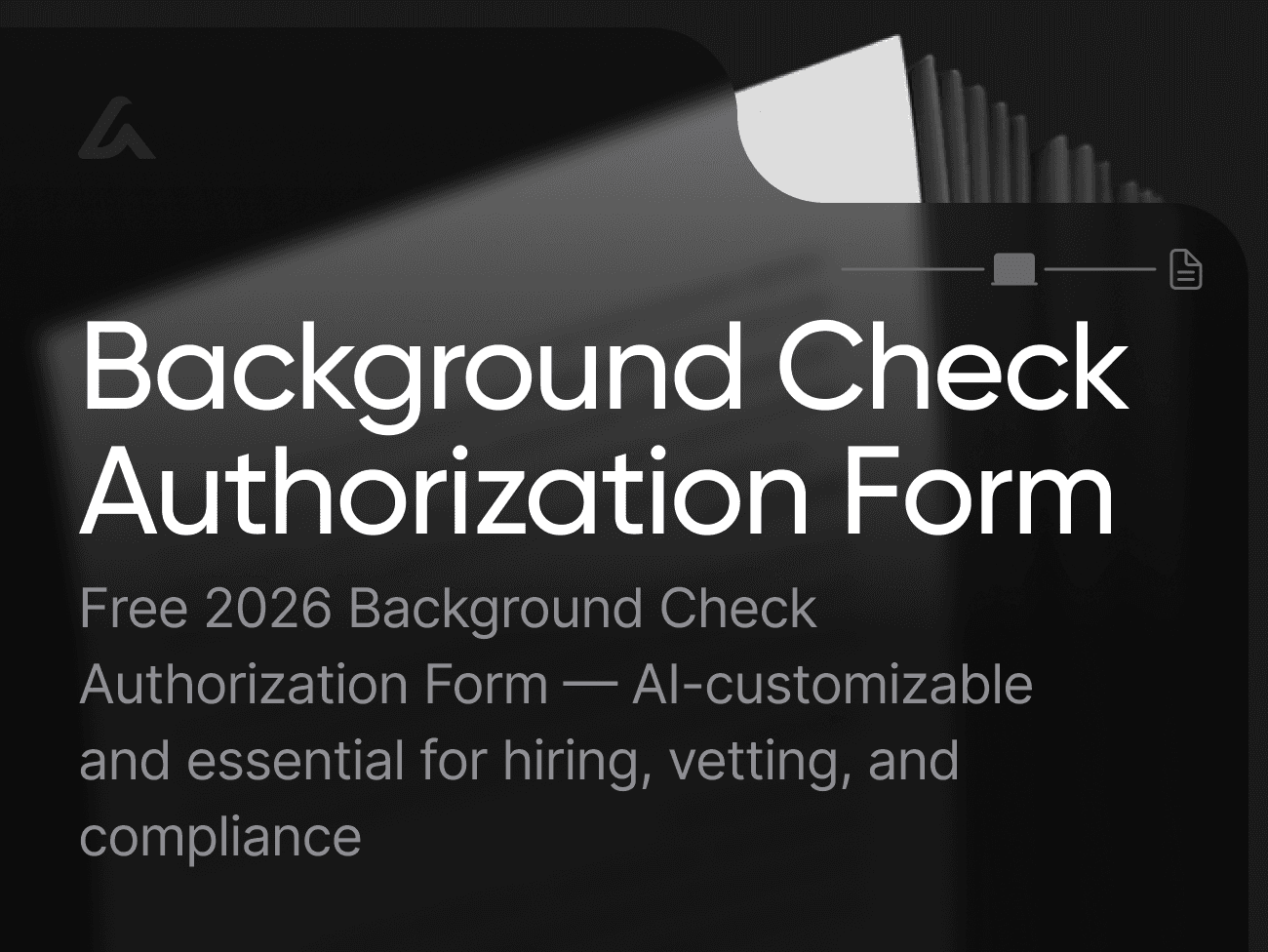 Background Check Authorization Form