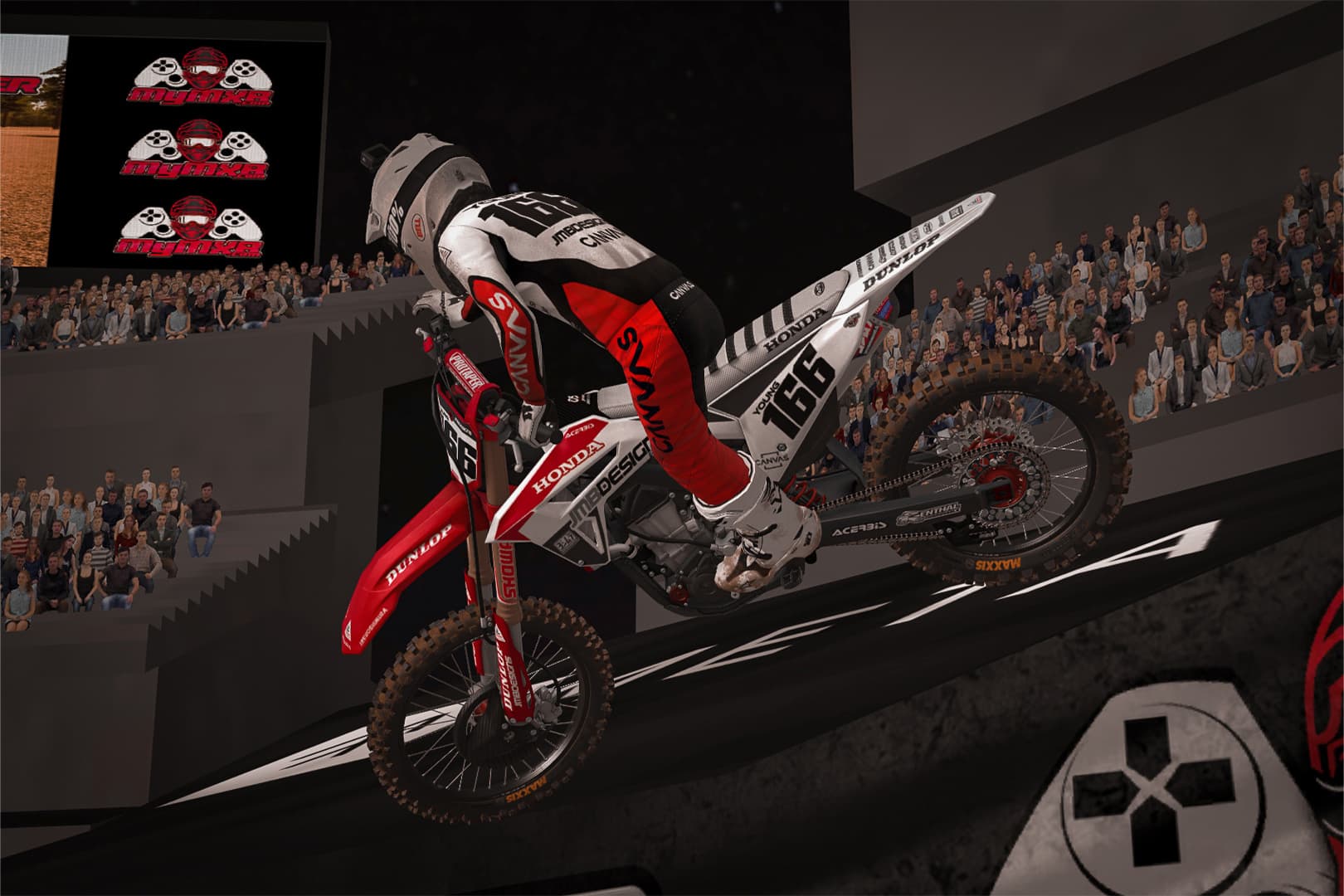 MXBIKES (VIDEO GAME)CUSTOM HONDA LIVERY DESIGN