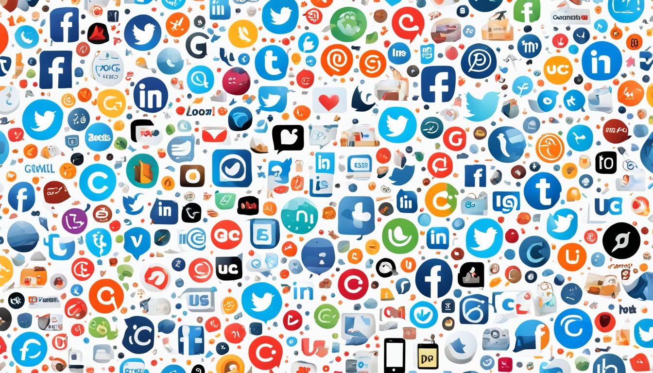 A collage of various social media icons and logos, representing the platforms where user-generated content is most prevalent. Each icon or logo is overlaid with a graph or chart displaying a statistic related to user-generated content, such as the percentage of millennials who trust UGC over traditional advertising, or the increase in engagement for brands that incorporate UGC into their marketing strategy. The overall composition should convey the widespread impact and importance of user-generated content in today's digital landscape.