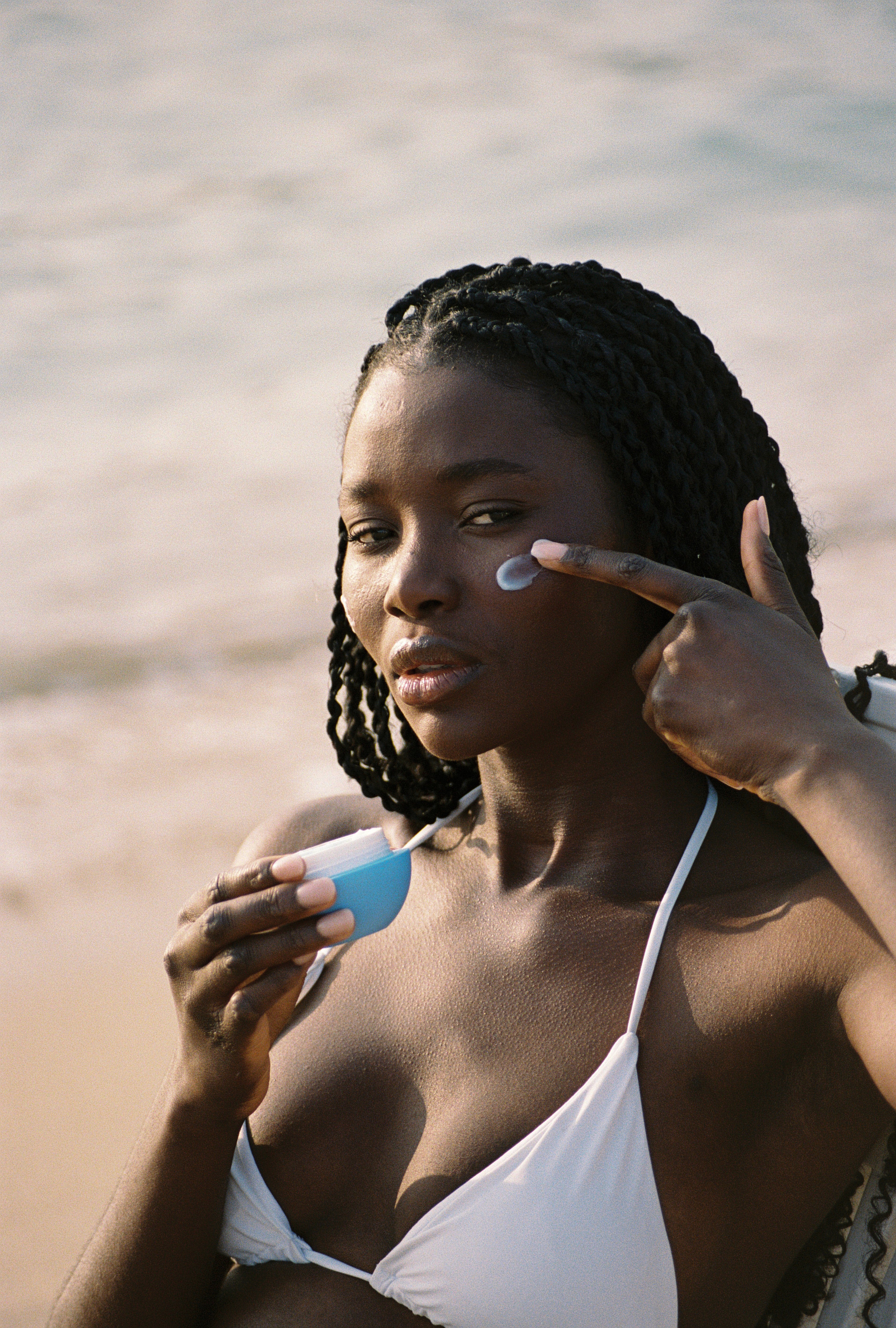 Ethereal portrait of woman