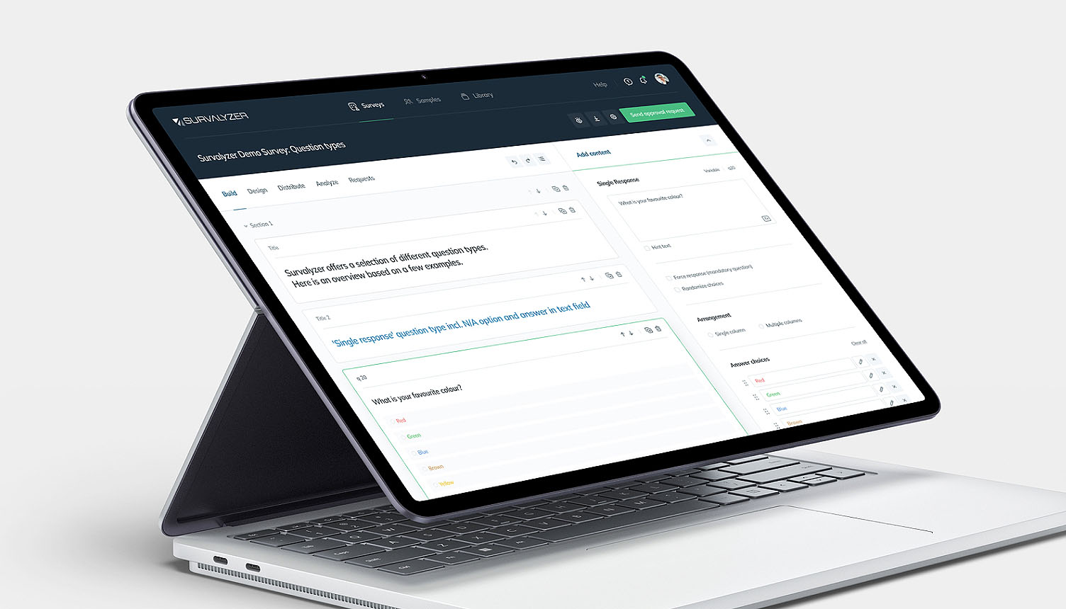 Survalyzer: insight you can count on