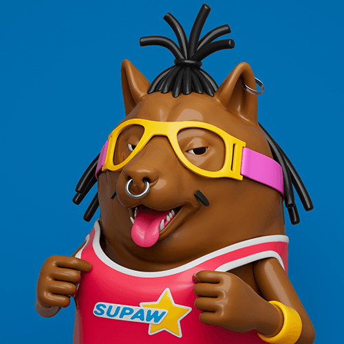 Shiba Inu basketball dreads