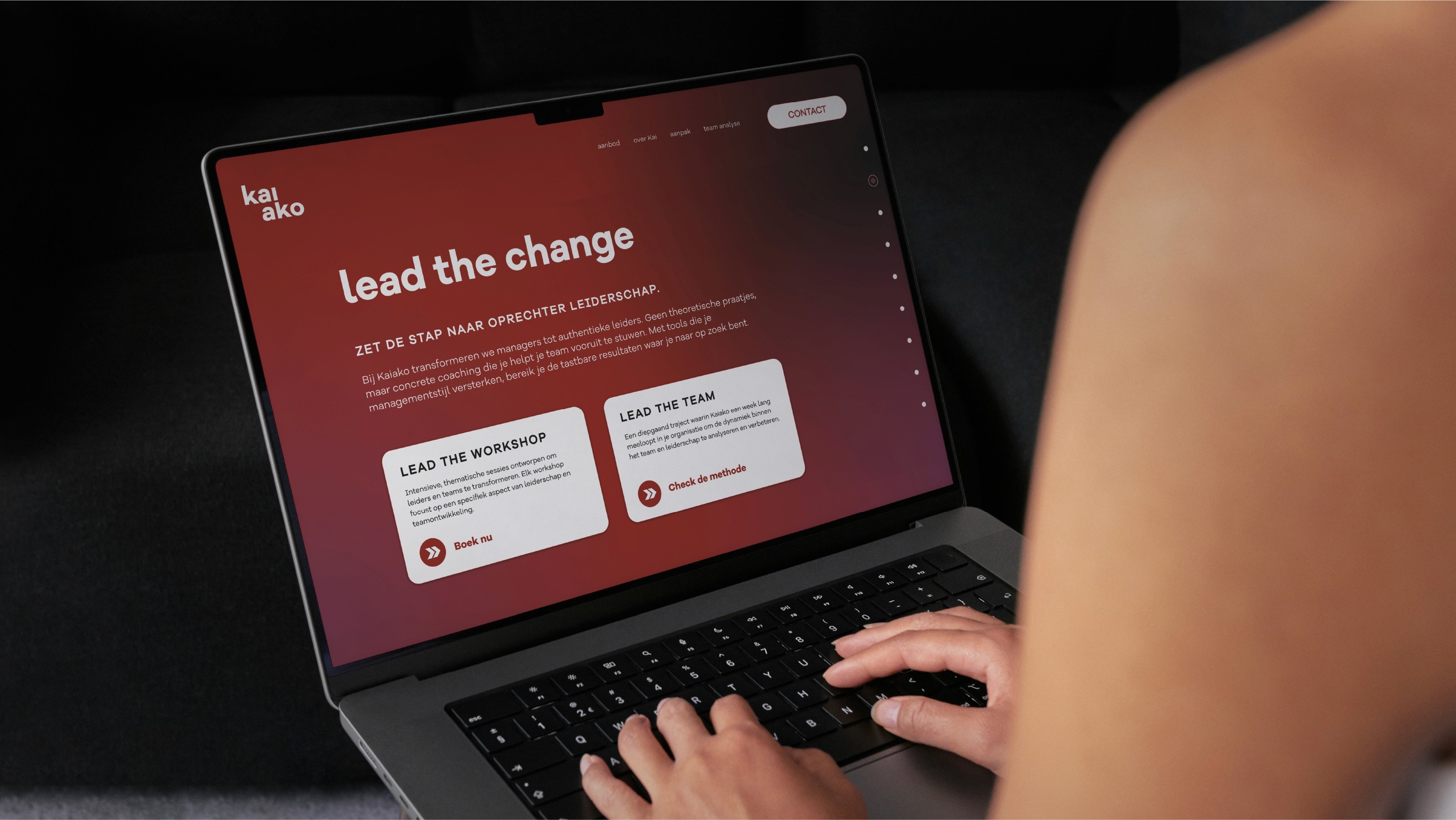 kaiako website design