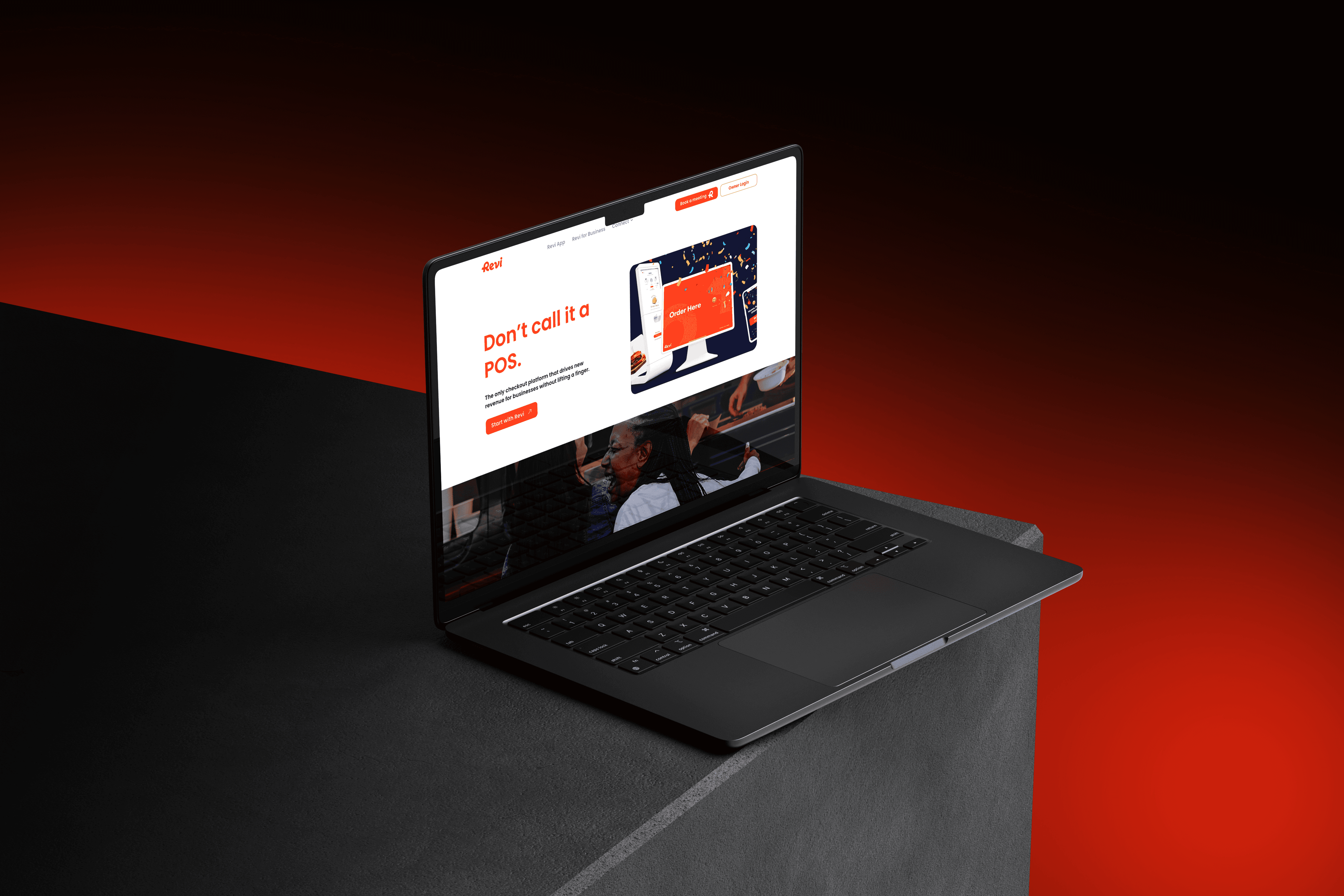 Revi website redesign