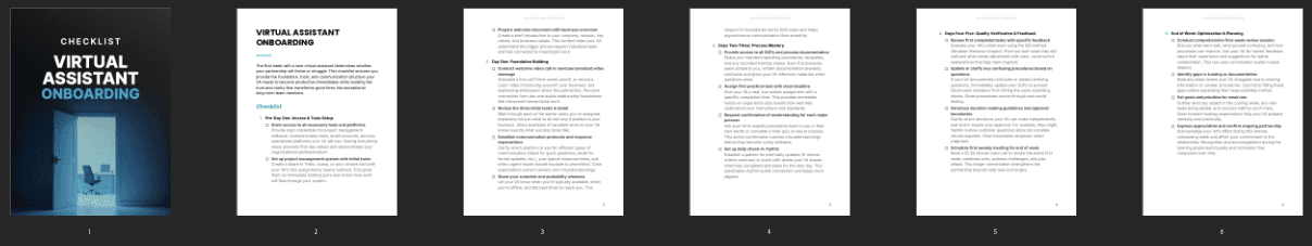 Entrepedia 1767781585232-Virtual-Assistant-Onboarding---Checklist