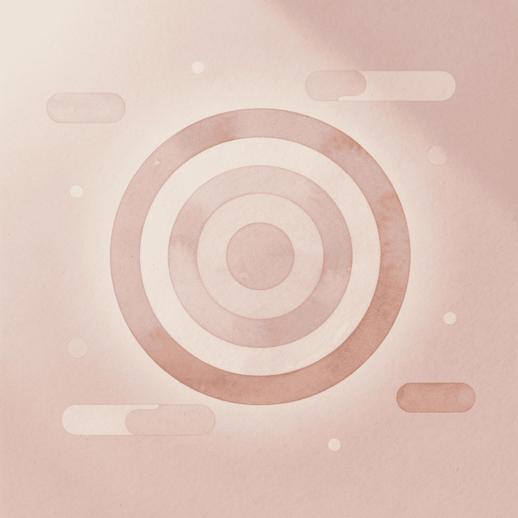  Target icon representing focused engagement with language apps