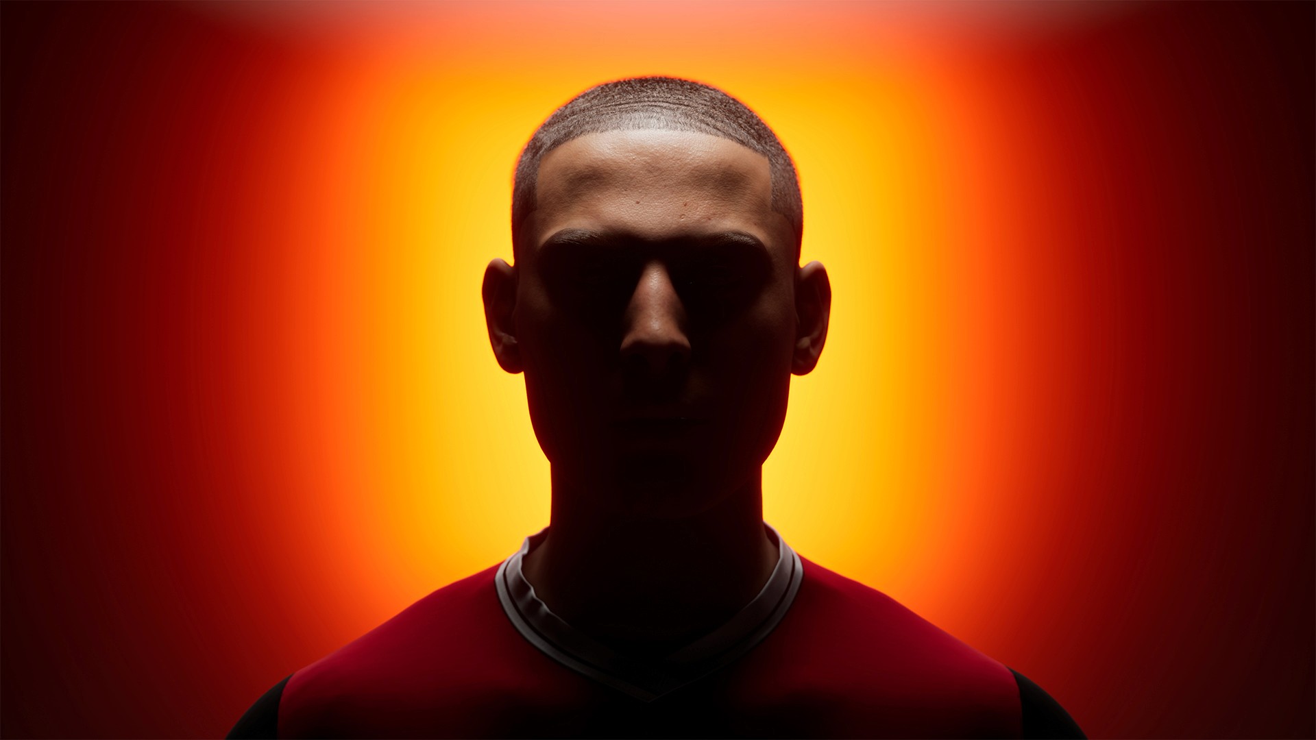 A person in motion, silhouetted against a light background. Blurred movement creates a dynamic, ethereal effect, conveying energy and fluidity.