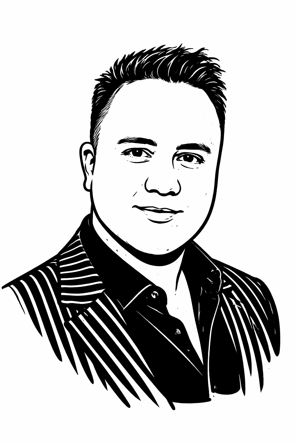 man wearing black shirt (Background Removed)