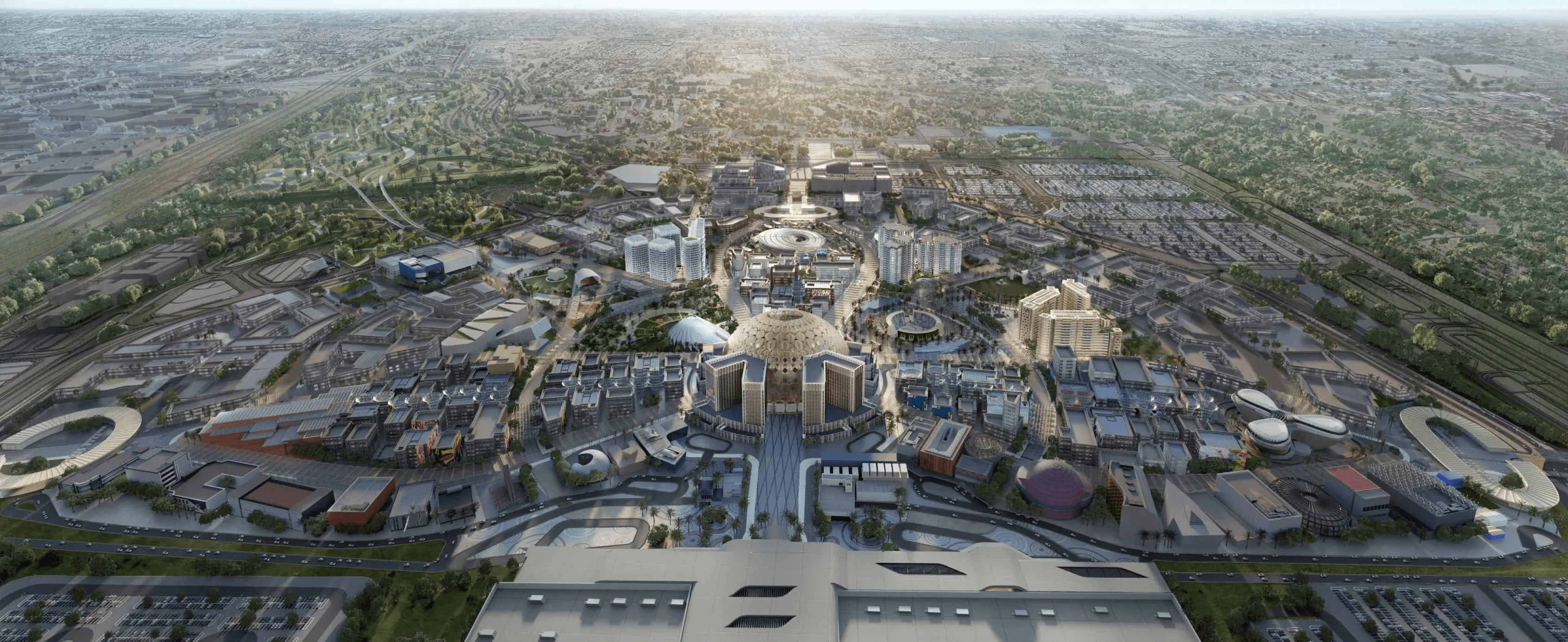 Aerial View of Dubai South