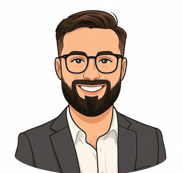 Portrait image of recently hired tech professional