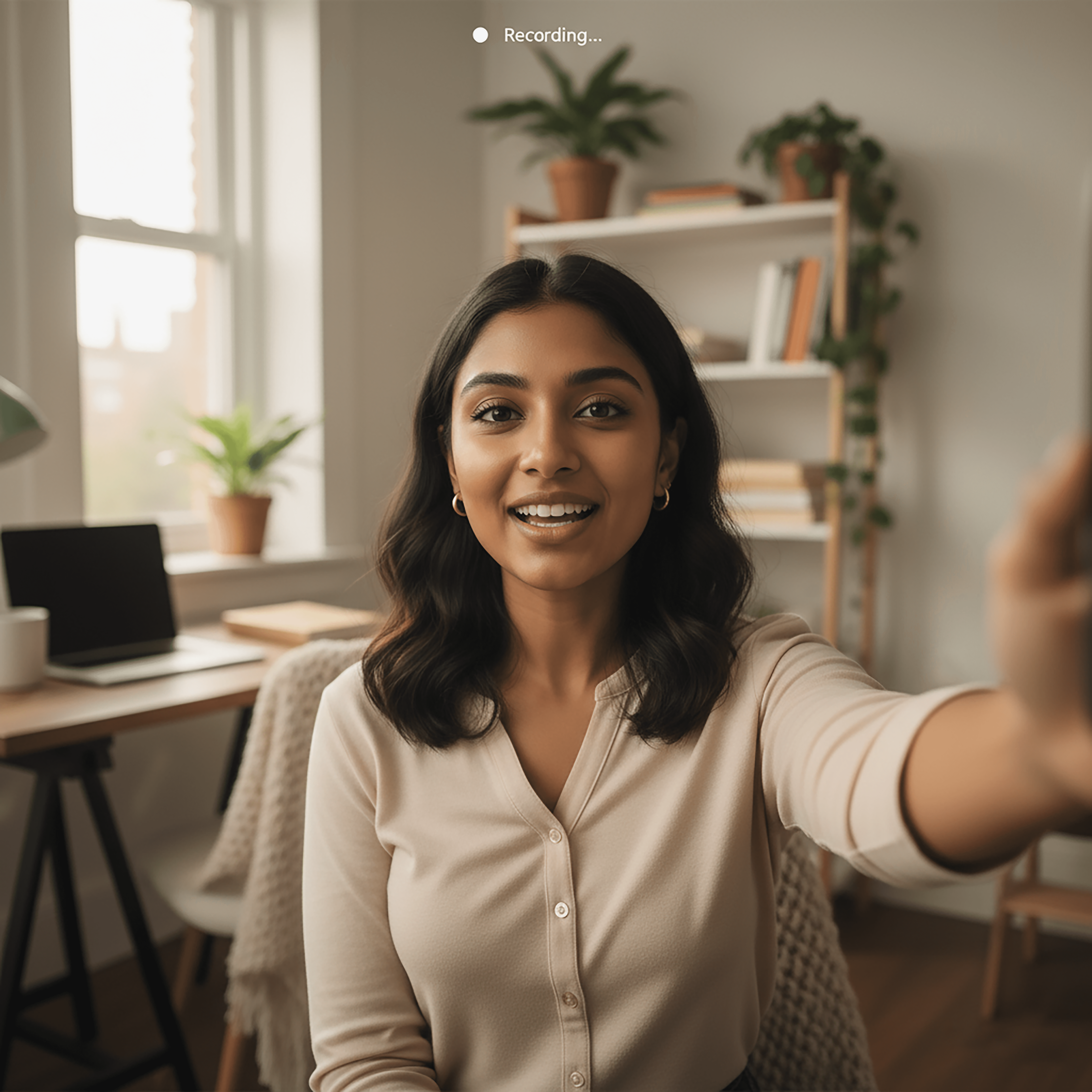 creator filming facebook ads that don’t look like ads for meta campaigns