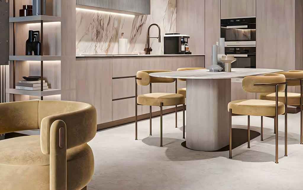 Square X Residence at JVC Dubai Kitchen and Dining