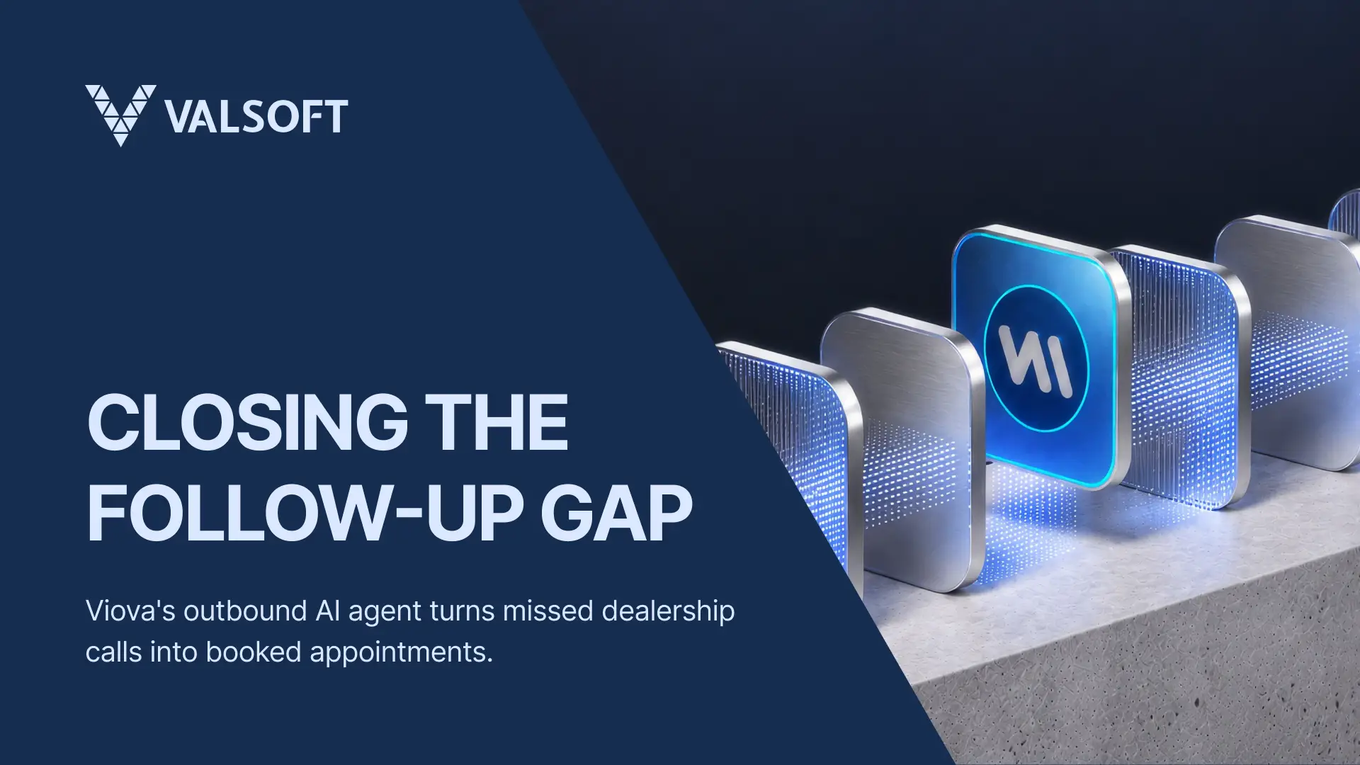 Viova AI voice agent making outbound follow-up calls for a car dealership / Agent vocal IA de Viova effectuant des appels de suivi sortants pour une concession automobile