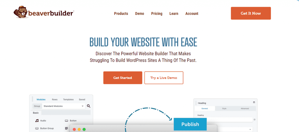 Beaver Builder website
