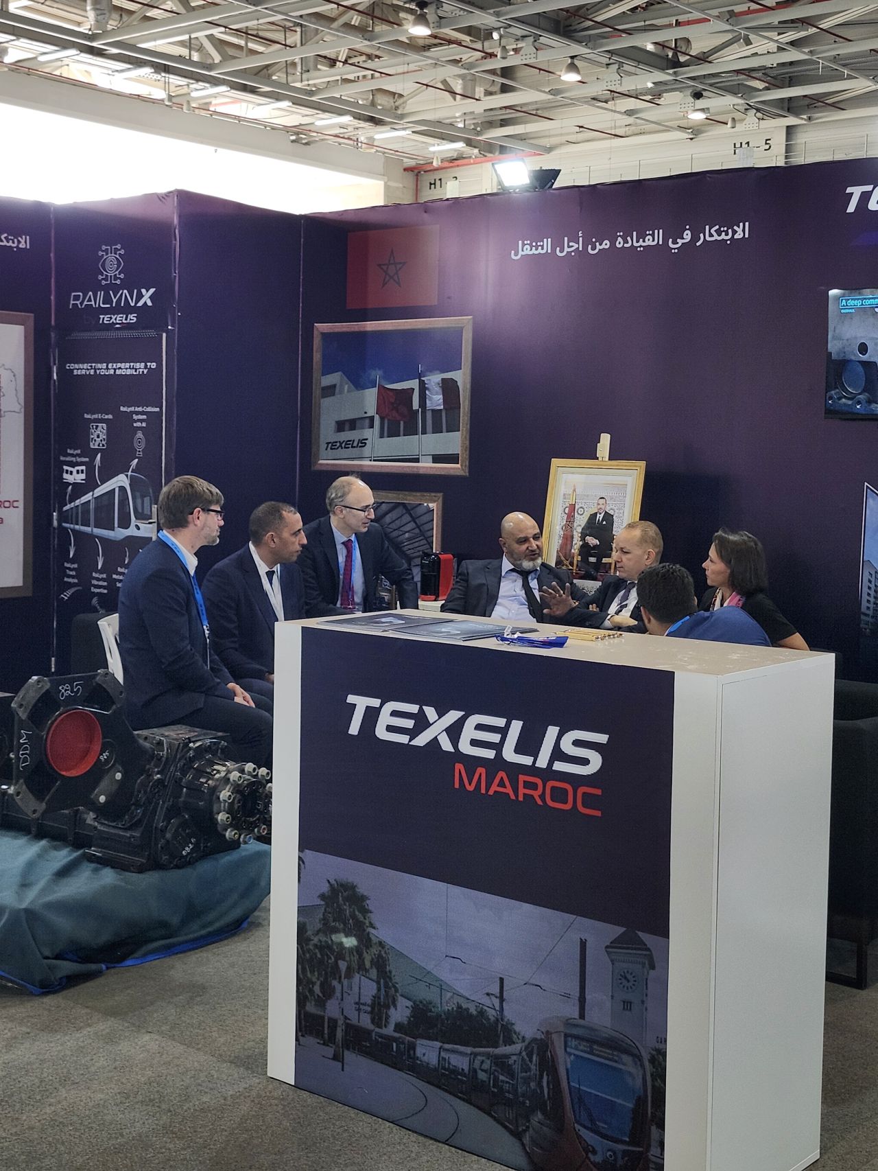 Texelis Transport au Rail Industry Summit Morocco