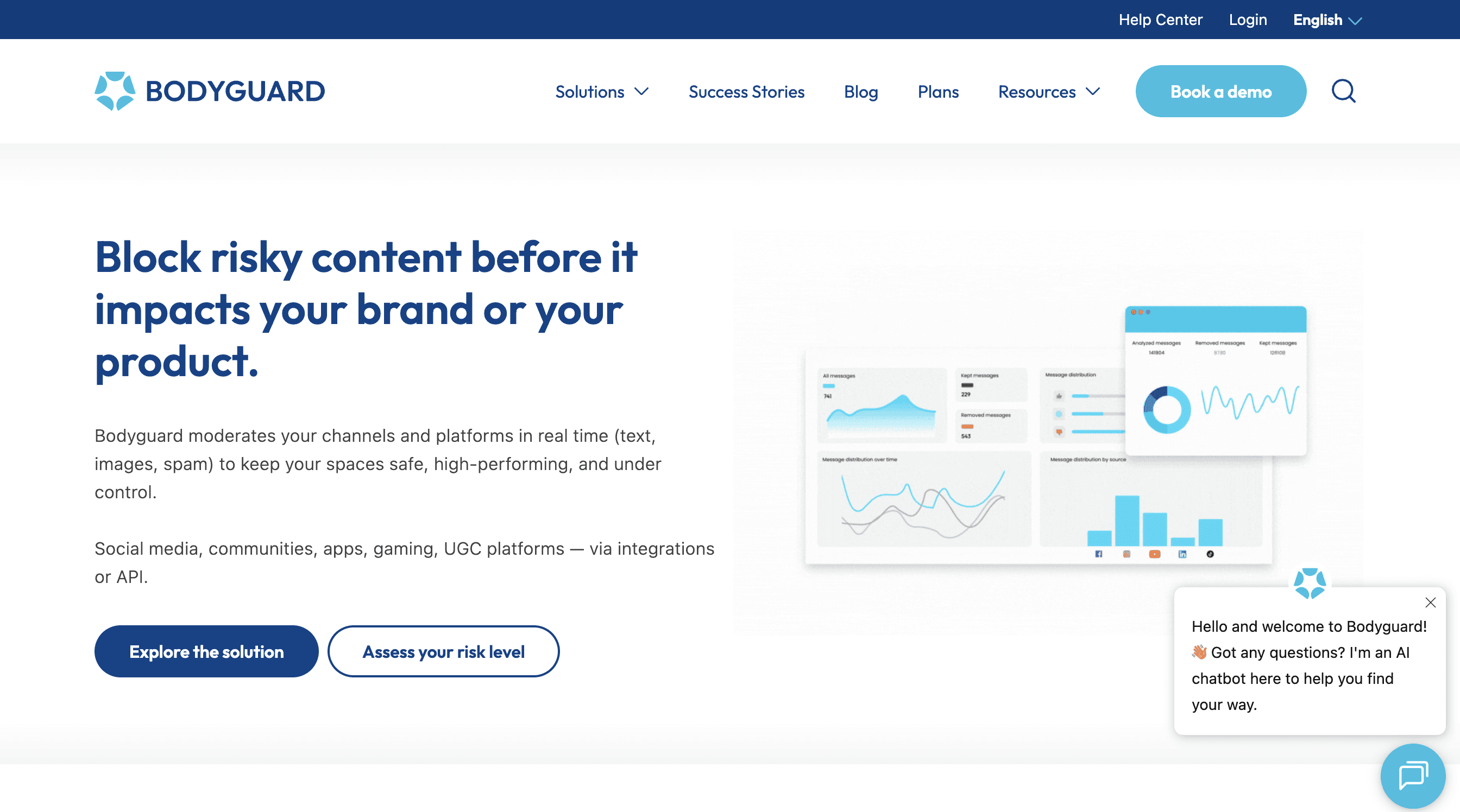 bodyguard ai homepage