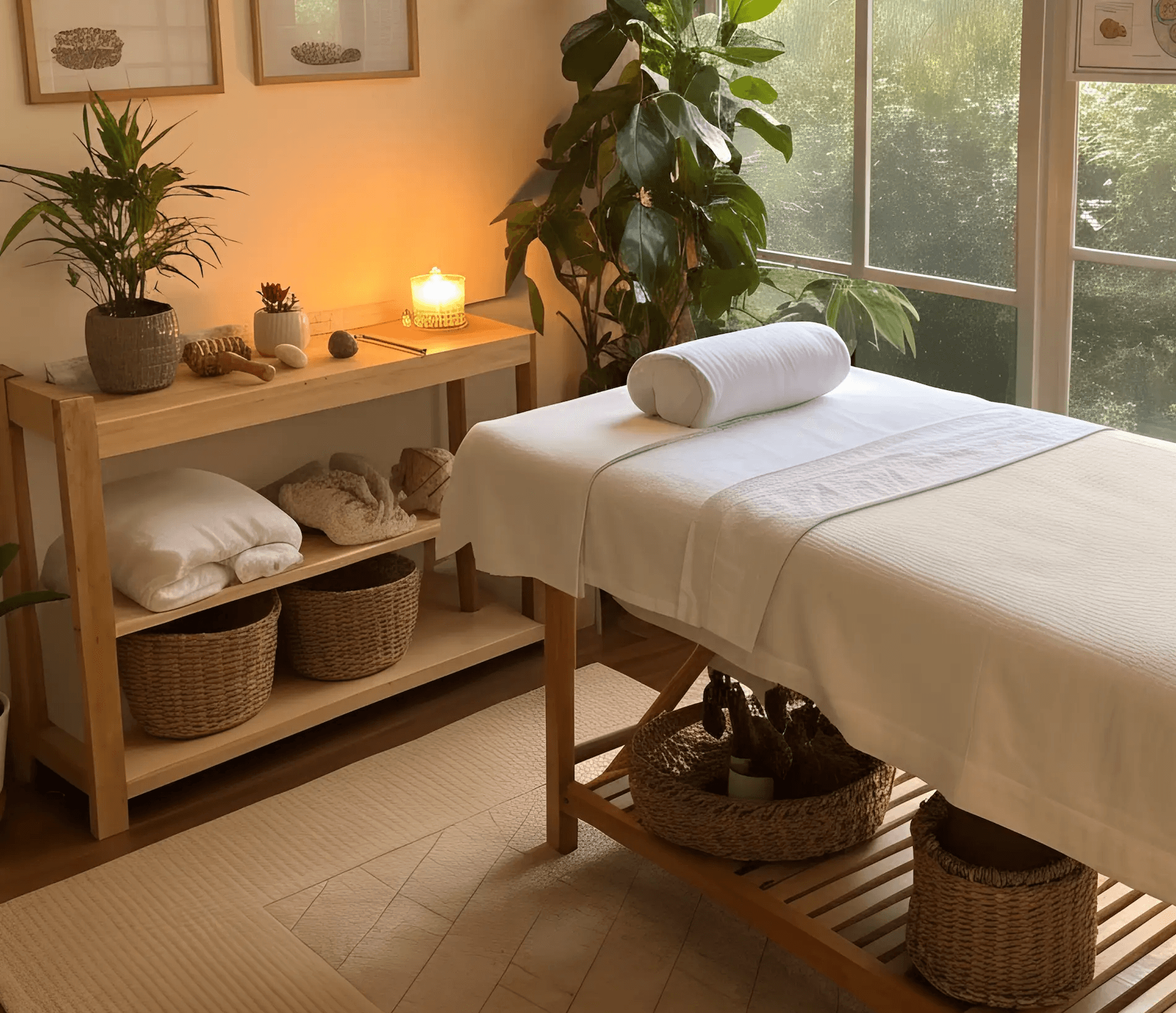 Dettaglio studio, trattamento Olistico di Riflessologia Plantare Integrata con Giacomo Tropea