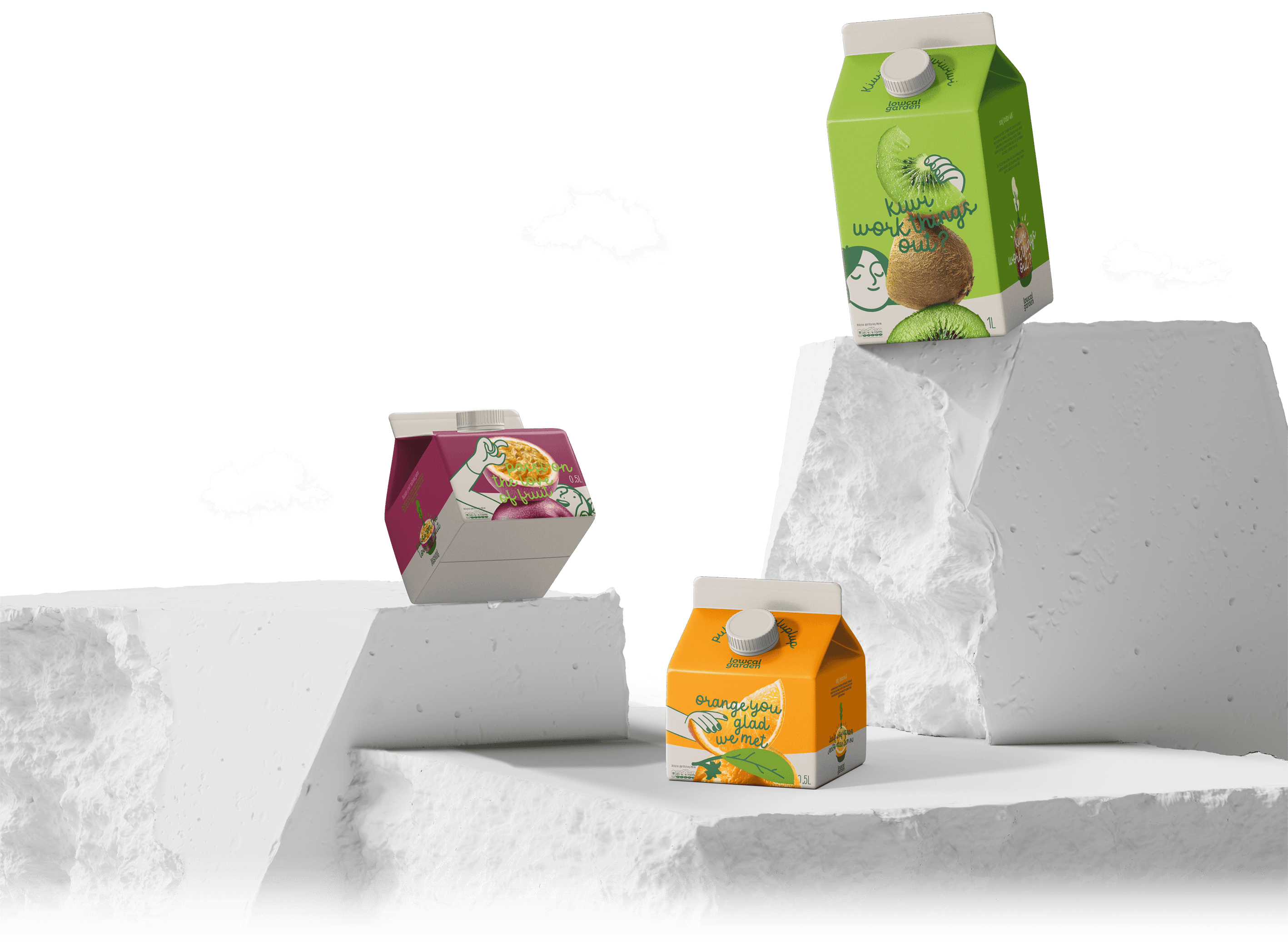 Modern food magazine brochure mockup with bold typography and bright yellow accents