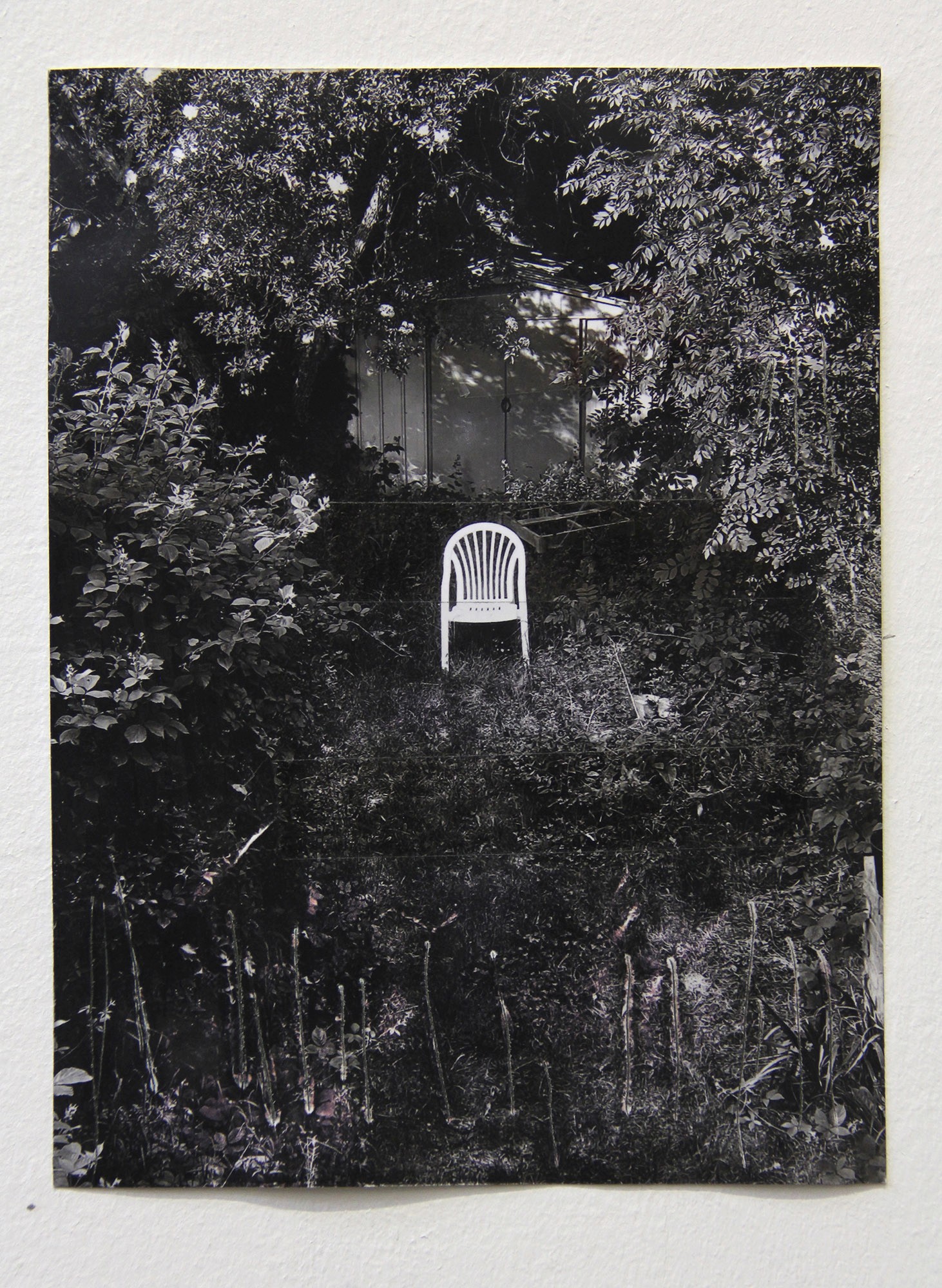Nicholas Cheveldave artwork collage on paper