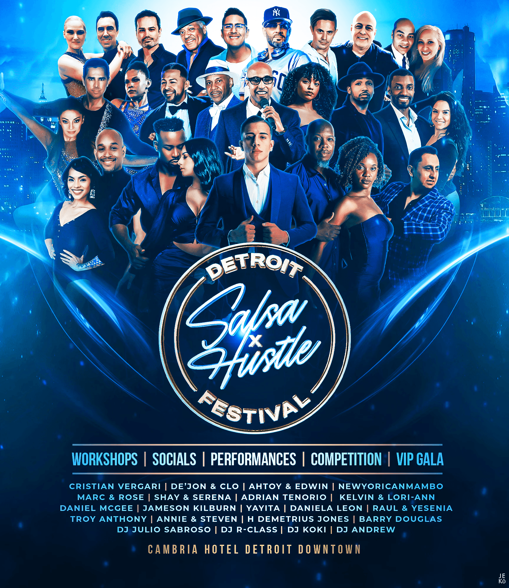 woman holding a phone and man looking at the phone. both are smiling