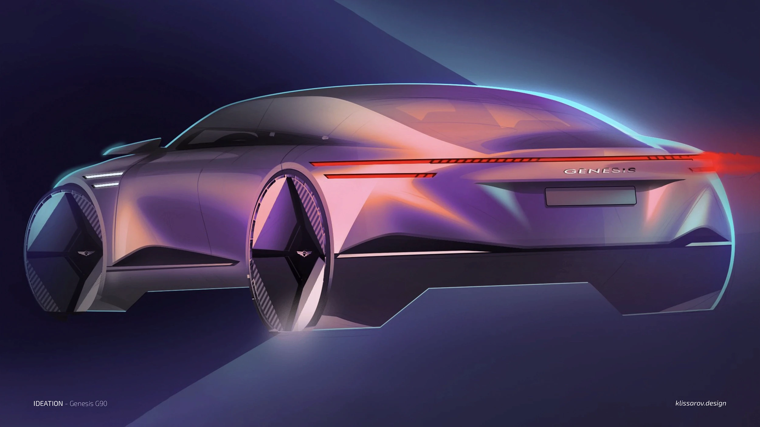 Genesis G90 SKetches