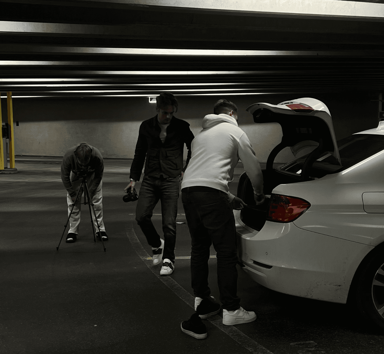 Woman with color palette