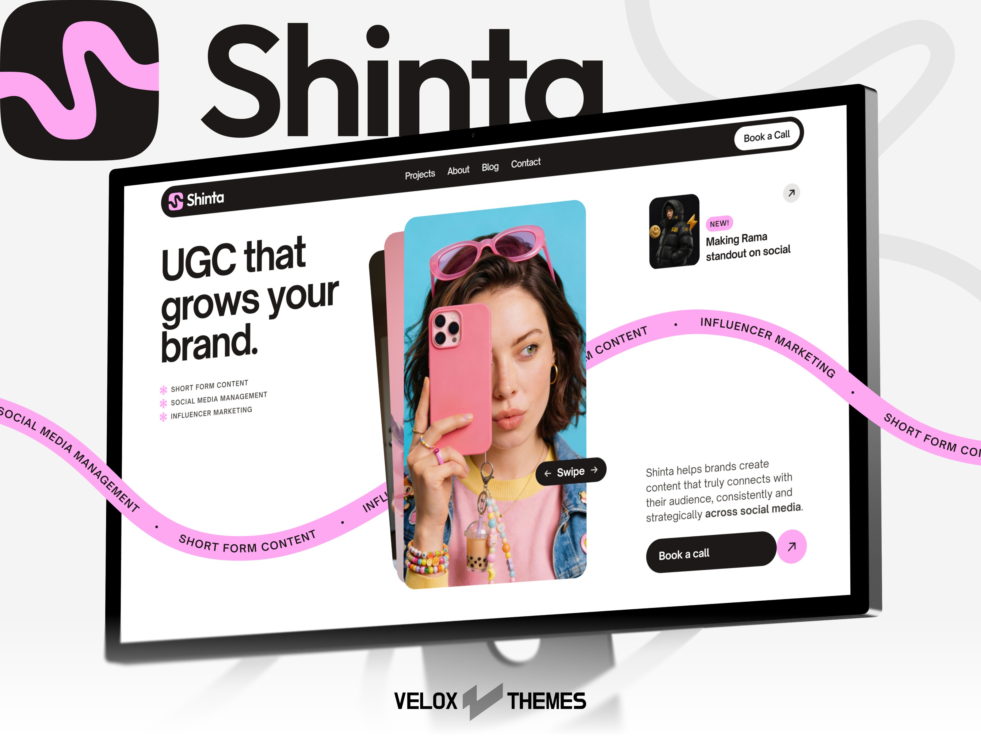 Shinta framer template