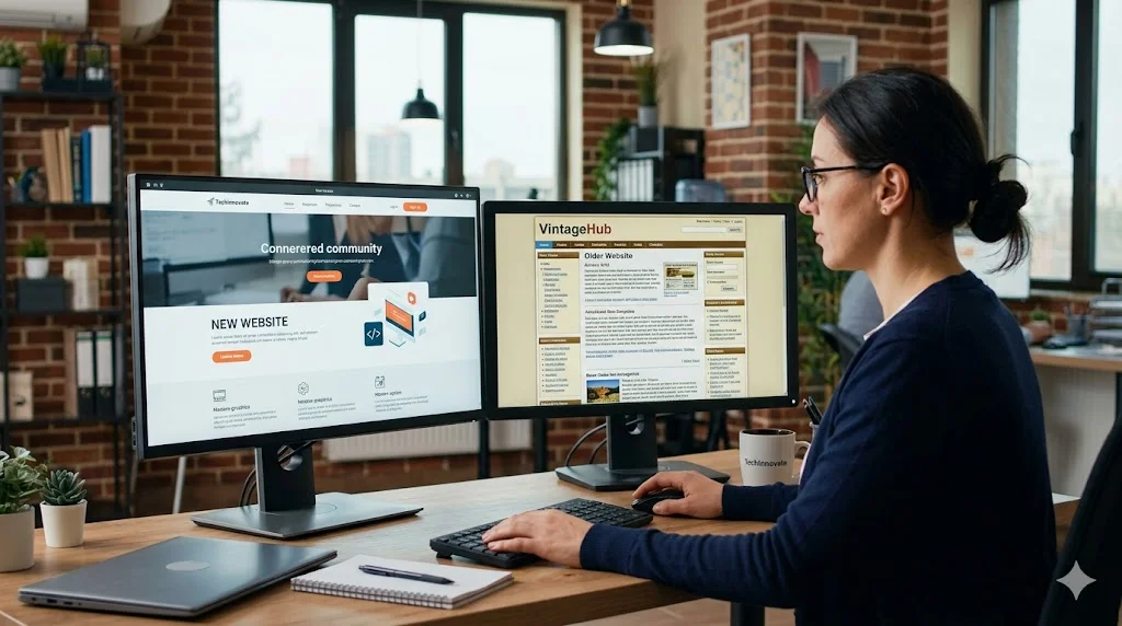 New Websites Compare With Older Sites
