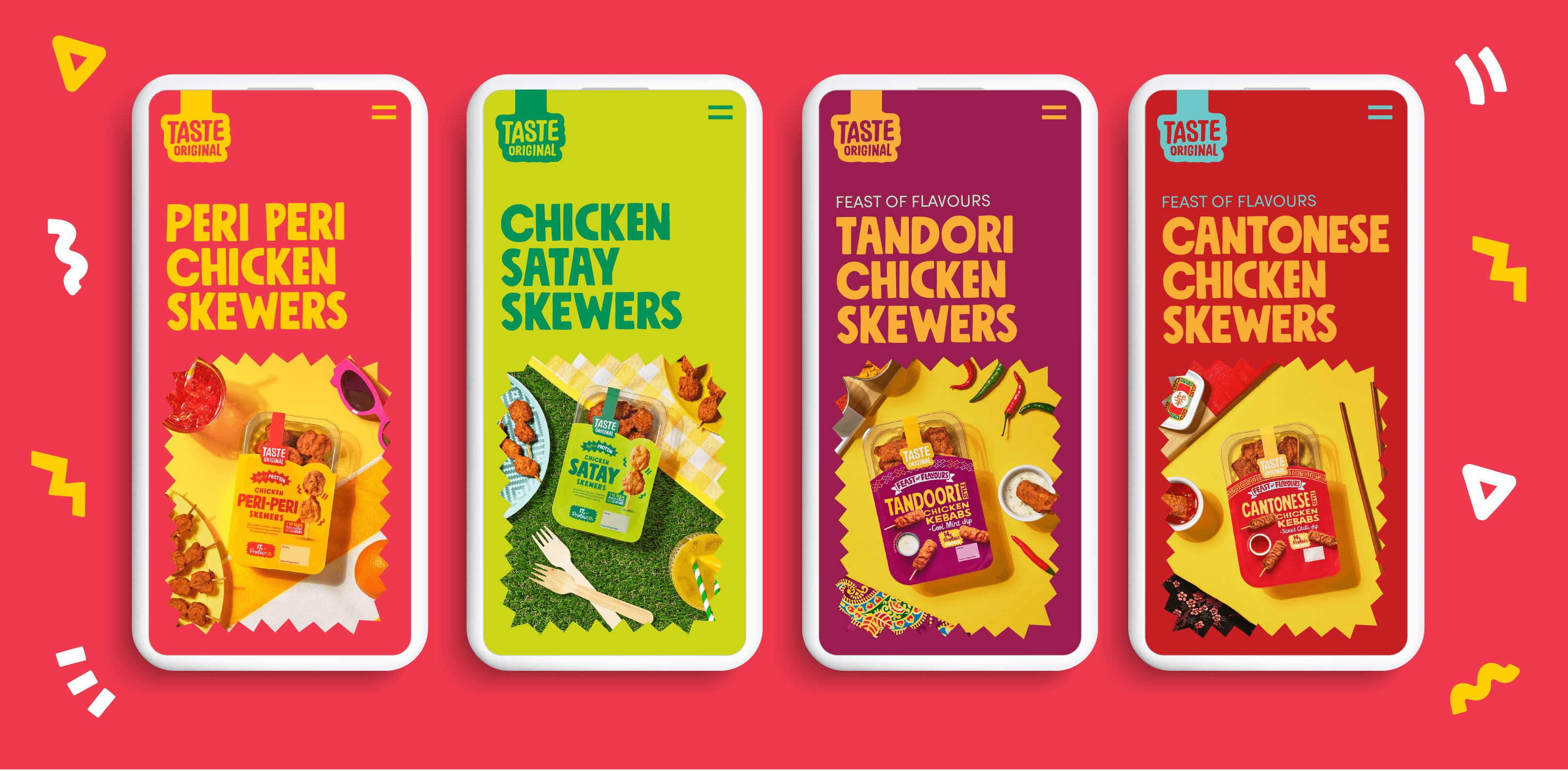 Taste Original Website Design