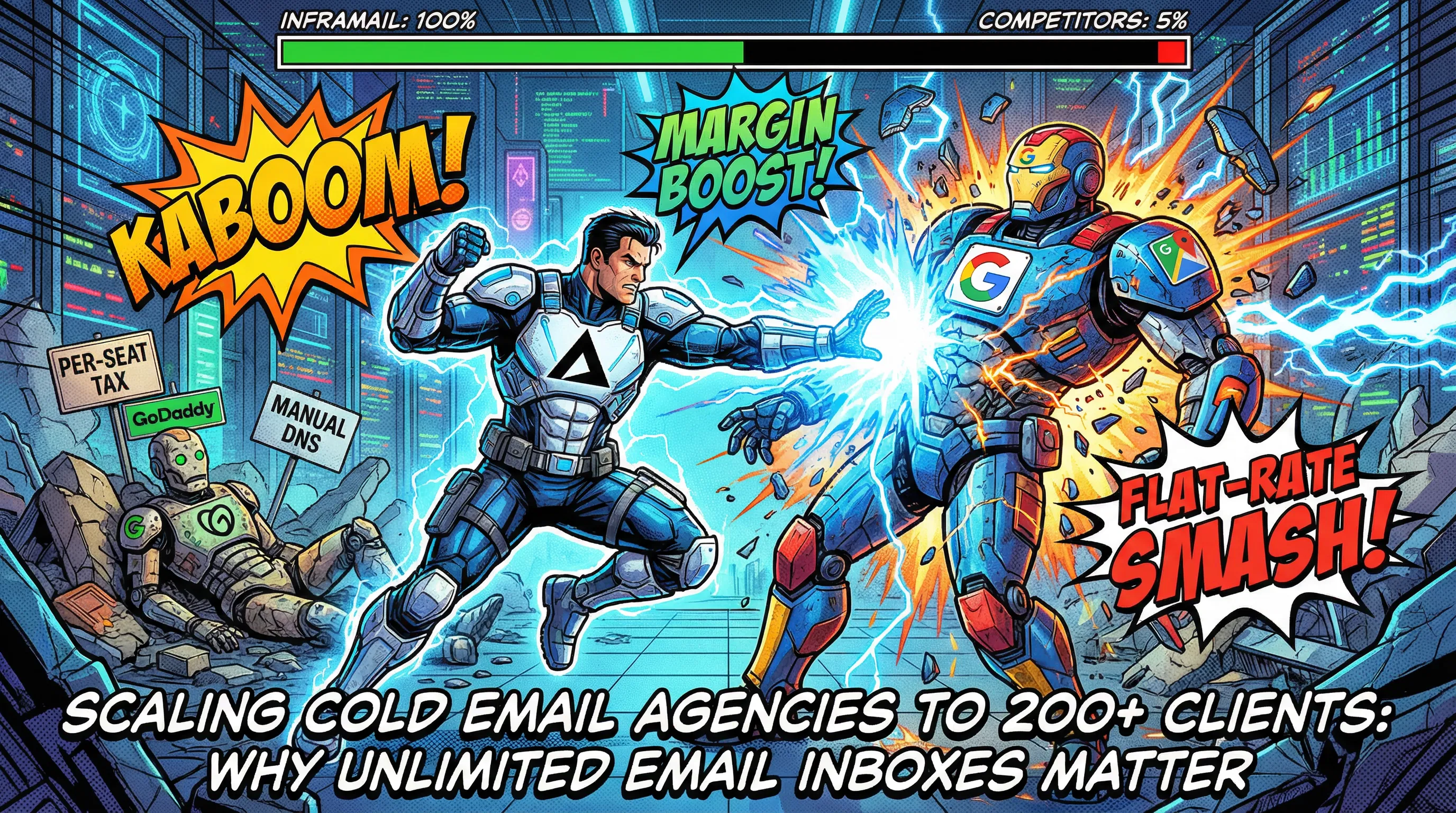 Scaling Cold Email Agencies to 200+ Clients: Why Unlimited Email Inboxes Matter
