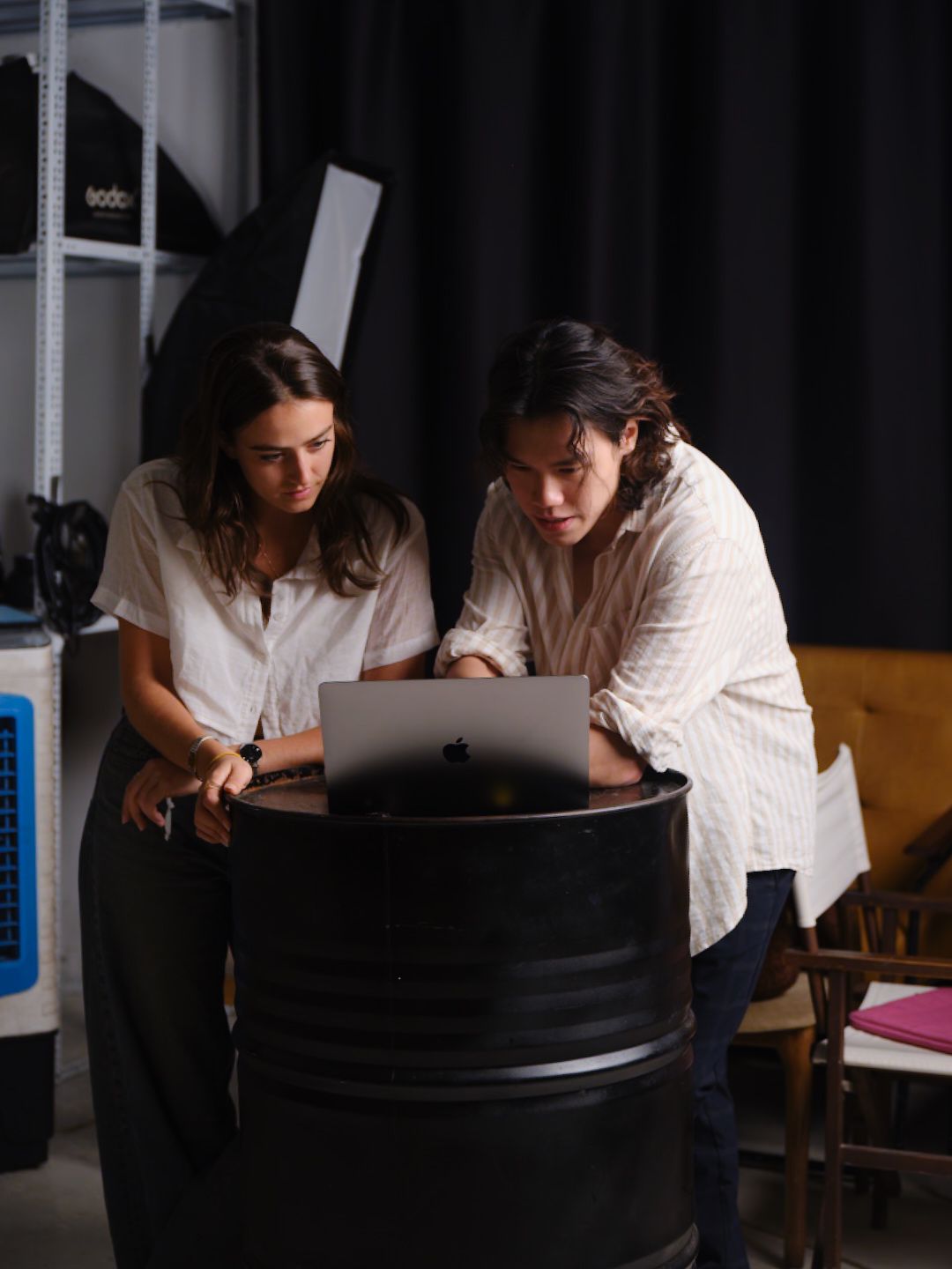 Woman with laptop
