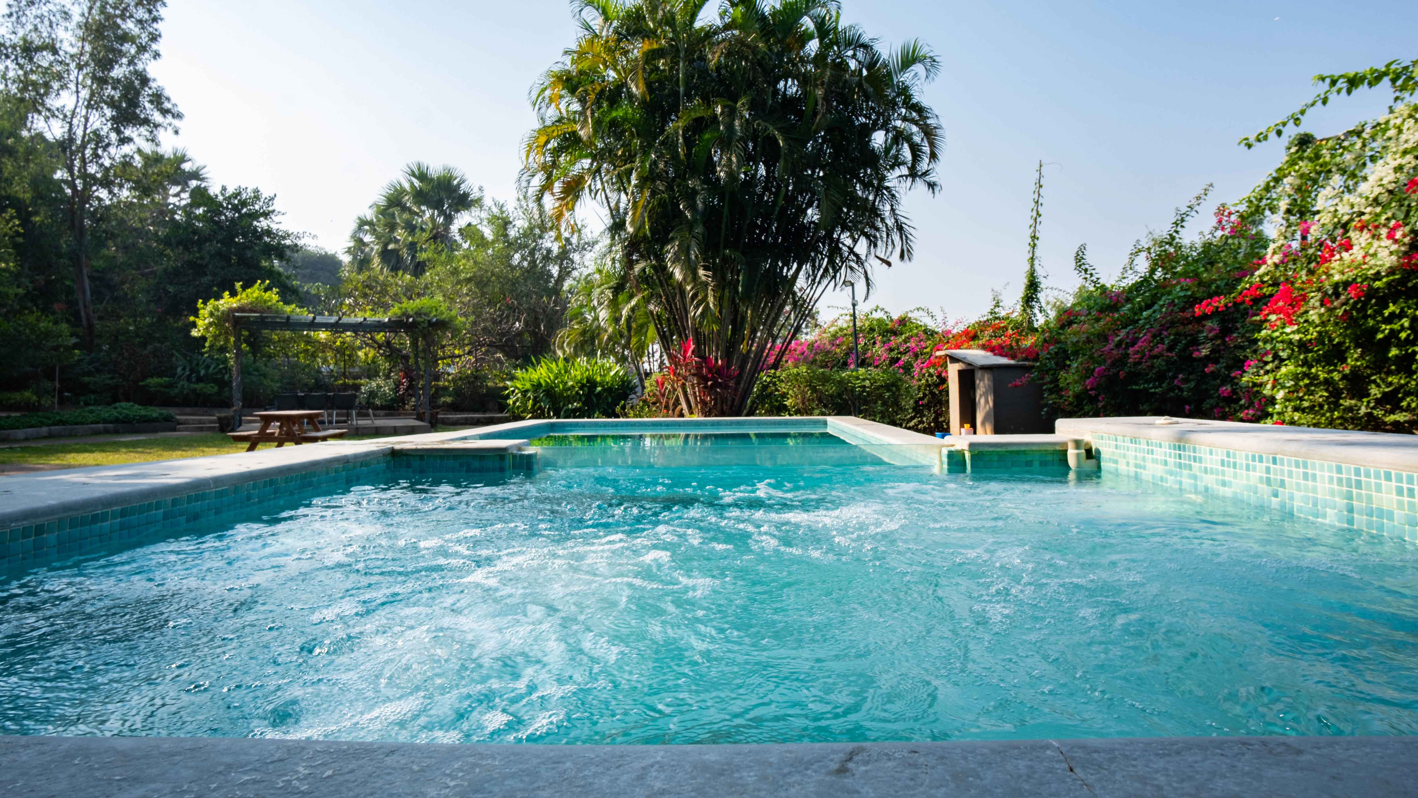 photo of villa on the rocks with two bedrooms and a private pool and jacuzzi