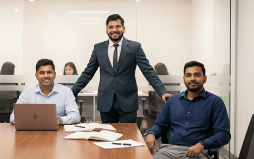 Diksha, a Tax advisor sitting in her office