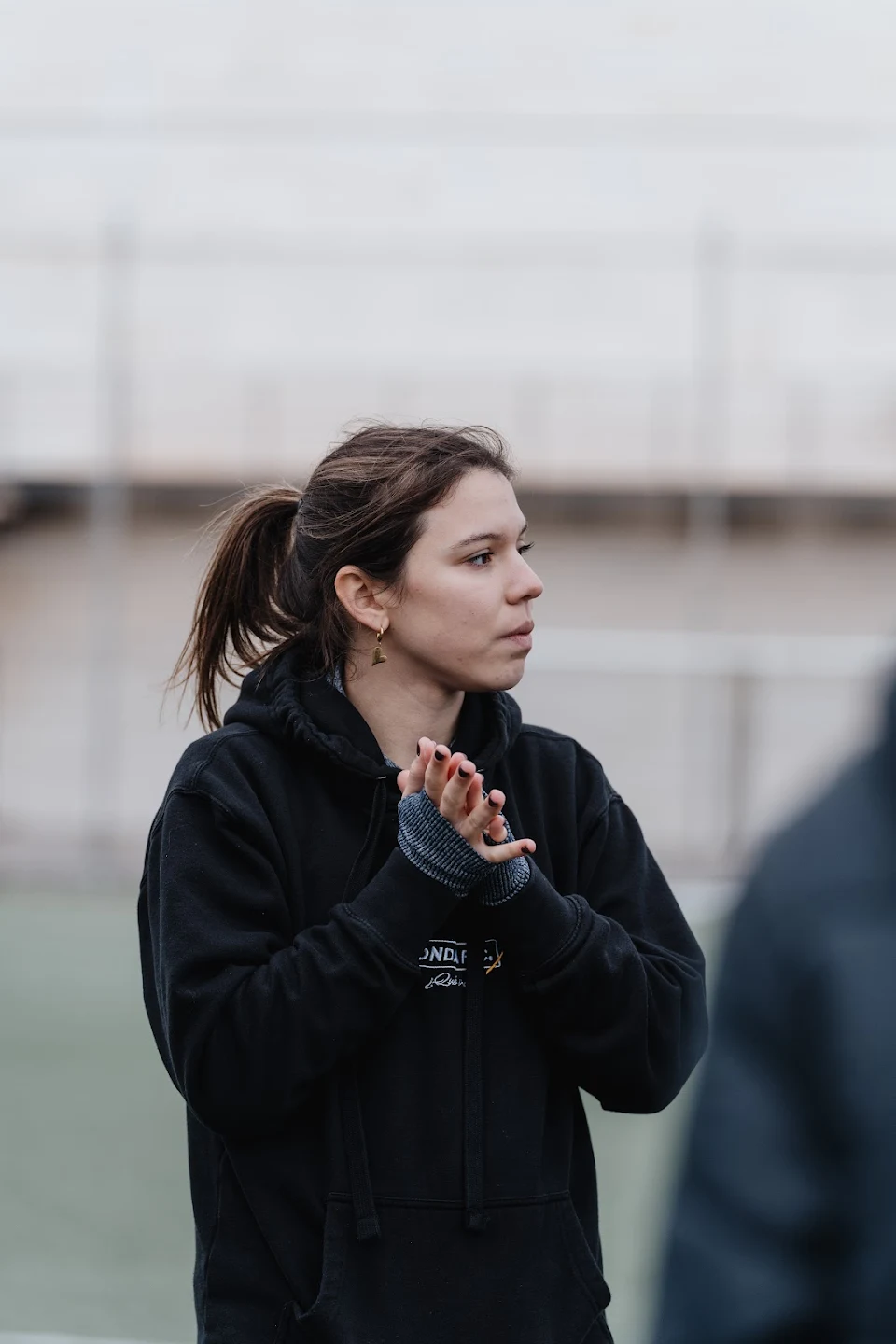 Michael Carter in a dark background