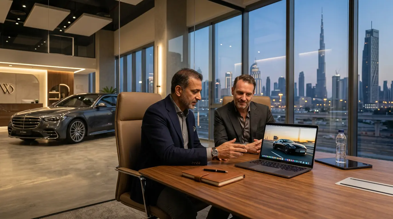 Automotive storytelling visuals