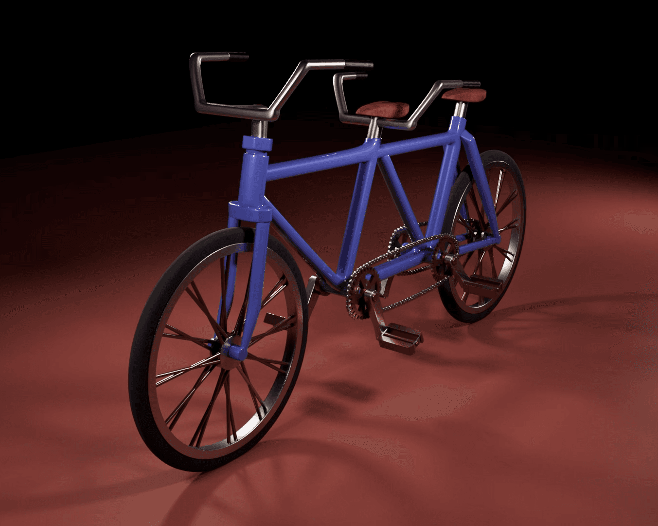 Brand New Bike (created and rendered with Maya)