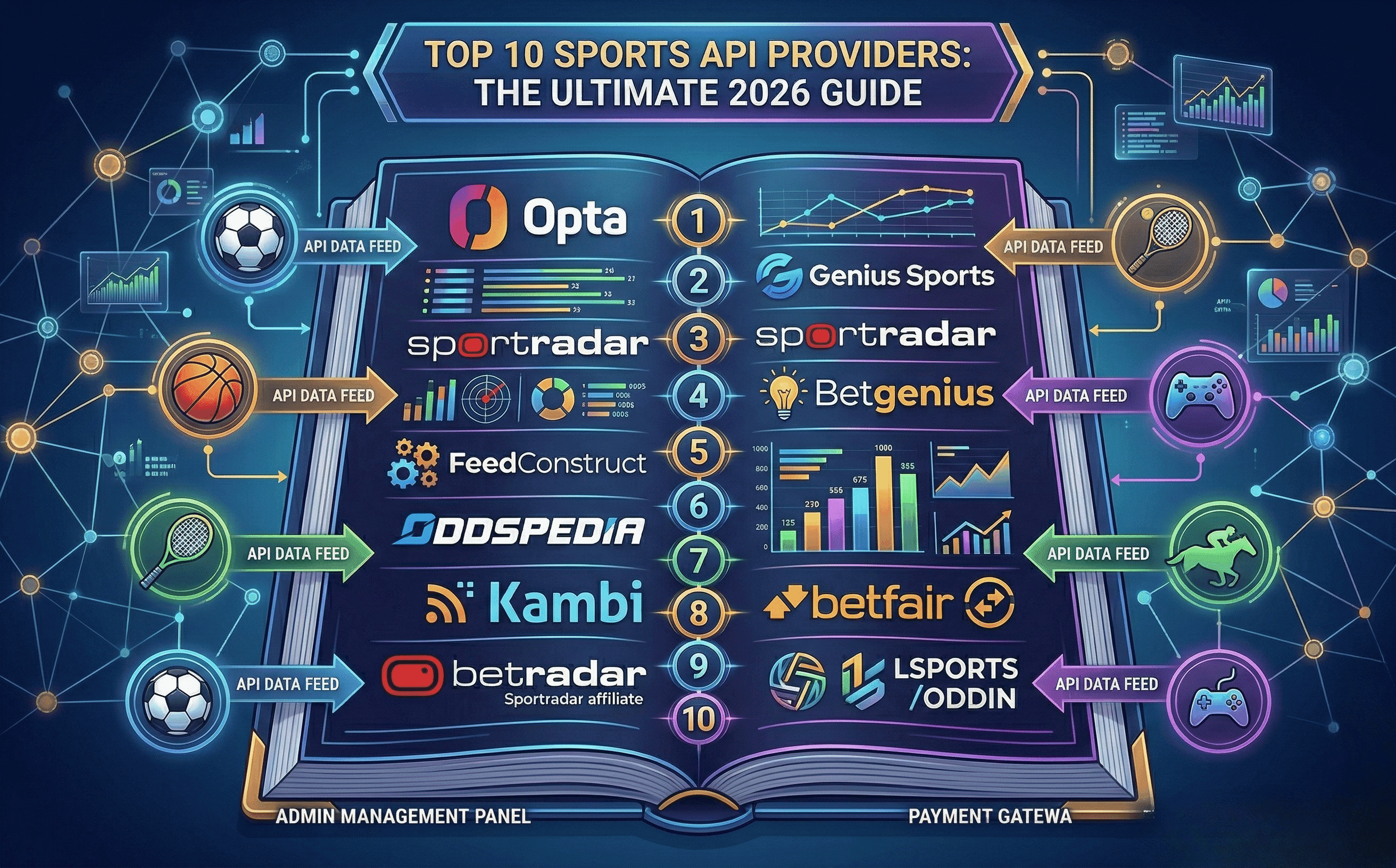 Top 10 Sports API Providers in 2026: B2B Operator's Guide