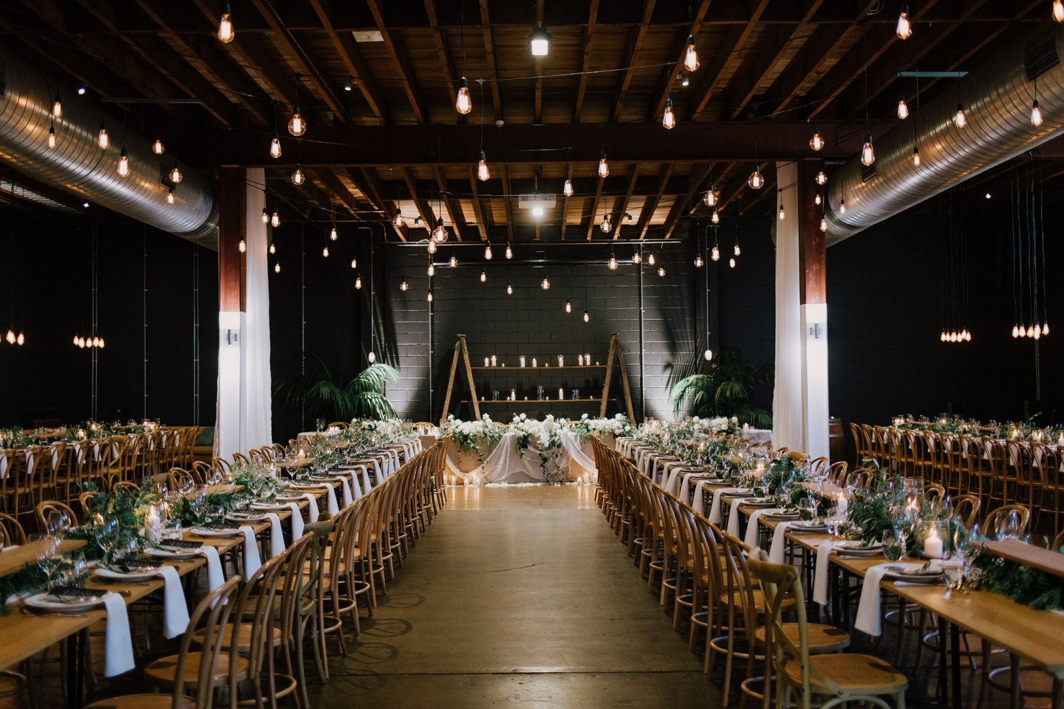 Table setting at Lightspace