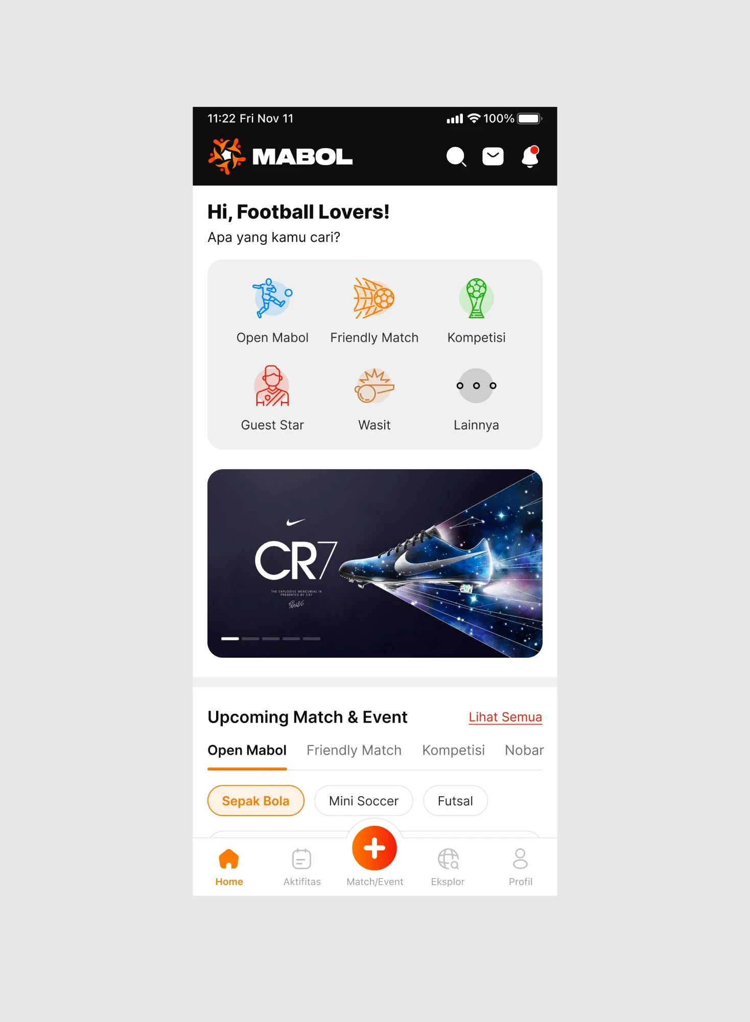 Young girl with backpack walks on dirt path