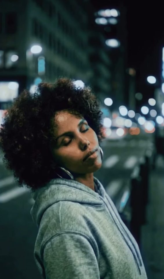 AI generated soul singer illustration with retro modern aesthetic