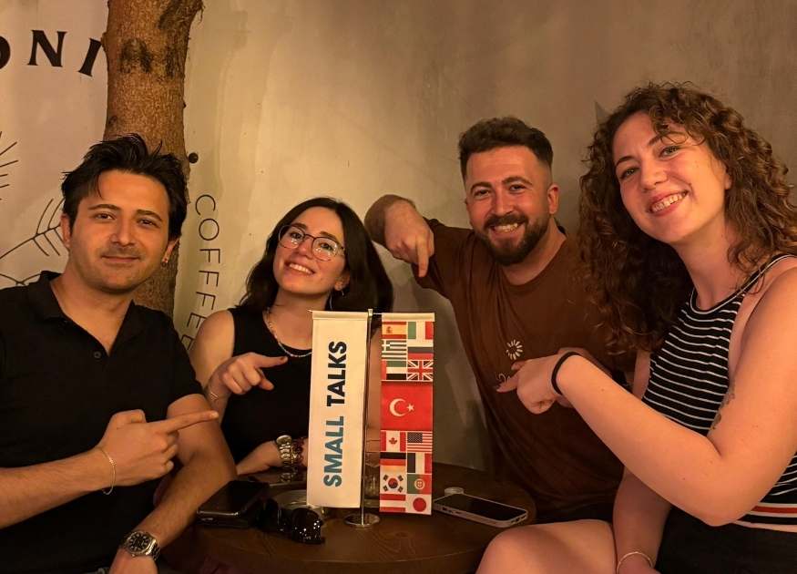 Coach explaining something to an athlete