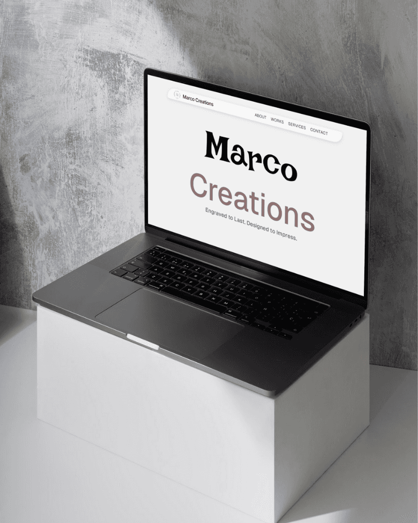 Example work of framer development