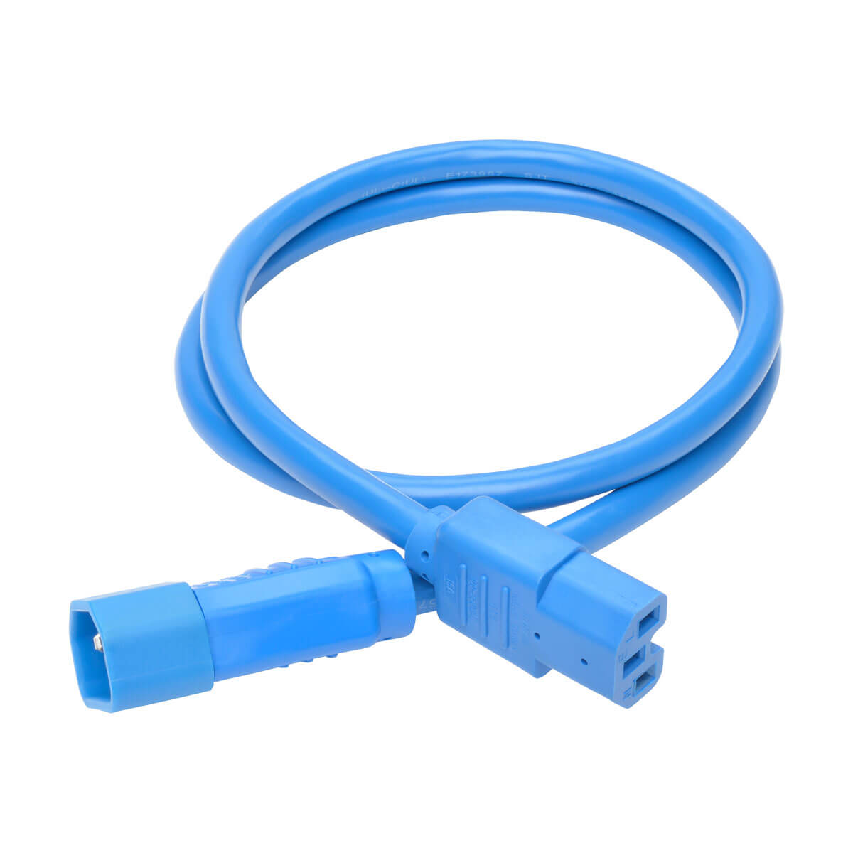 Cable de alimentación azul C14 a C15 de 91 cm para servidores y equipos de red