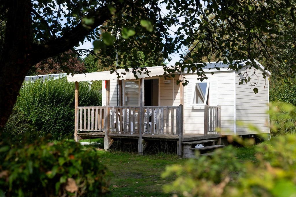 Interieur mobil-home confort 1 chambre 